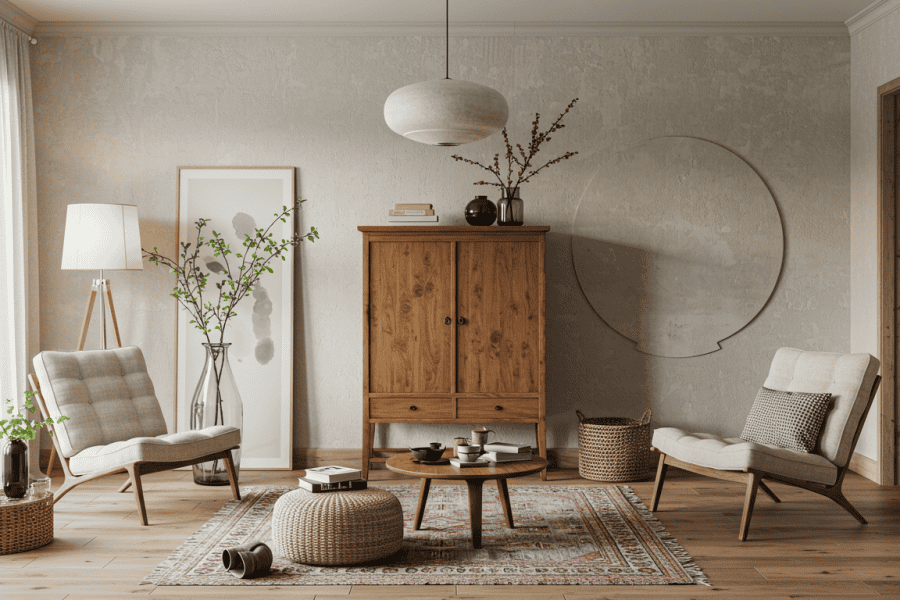 Décoration Wabi-Sabi : l&rsquo;art de l&rsquo;imperfection pour un intérieur zen