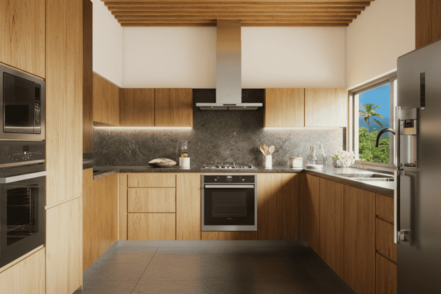 Cuisine moderne : Allier fonctionnalité et convivialité