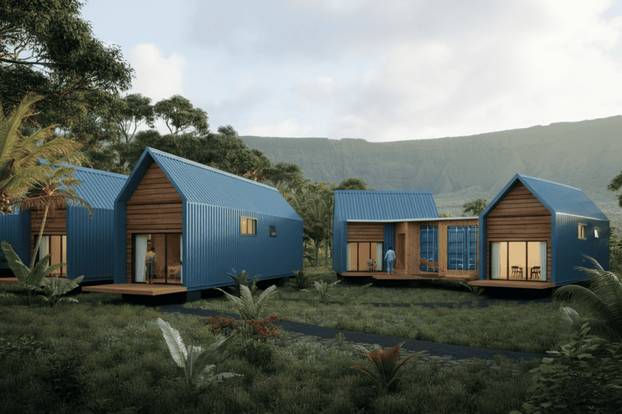 L’essor des maisons modulaires et containers à la Réunion