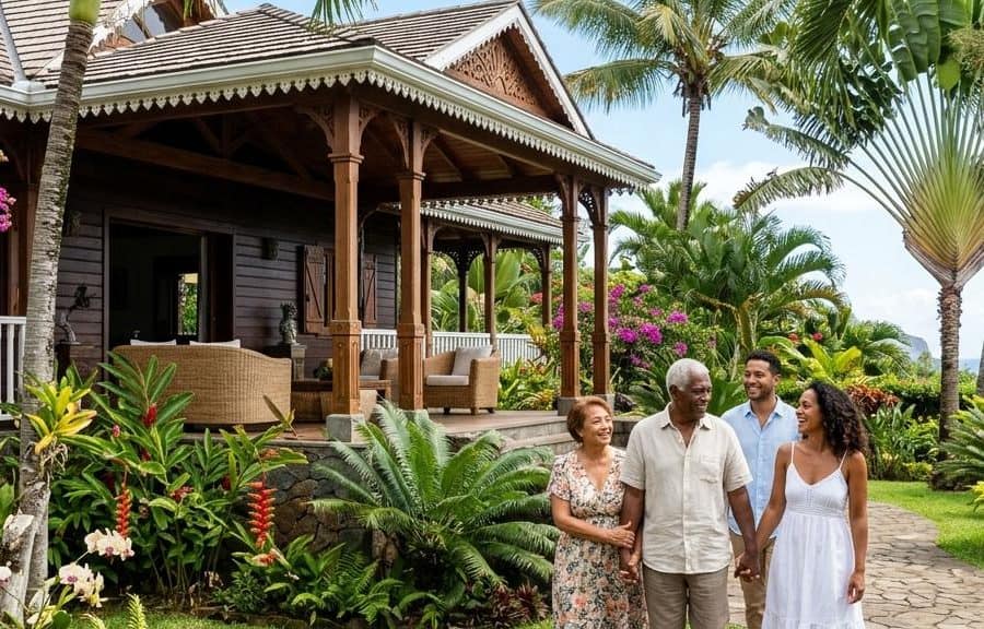 Le démembrement de propriété pour transmettre sa villa tropicale