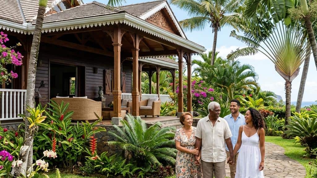 Le démembrement de propriété pour transmettre sa villa tropicale