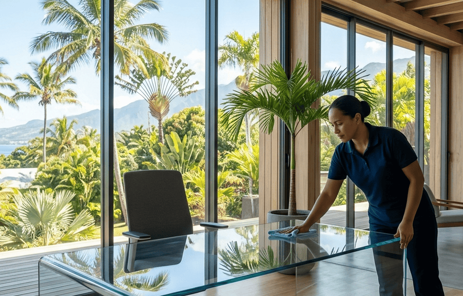 Nettoyage de bureaux : Maintenir l&rsquo;hygiène en climat tropical