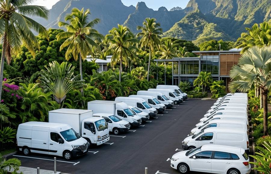 Assurance flotte automobile pour les VRP de l&rsquo;île