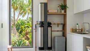 Système de filtration d’eau domestique moderne
