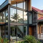 Construire une extension de maison en ossature métallique