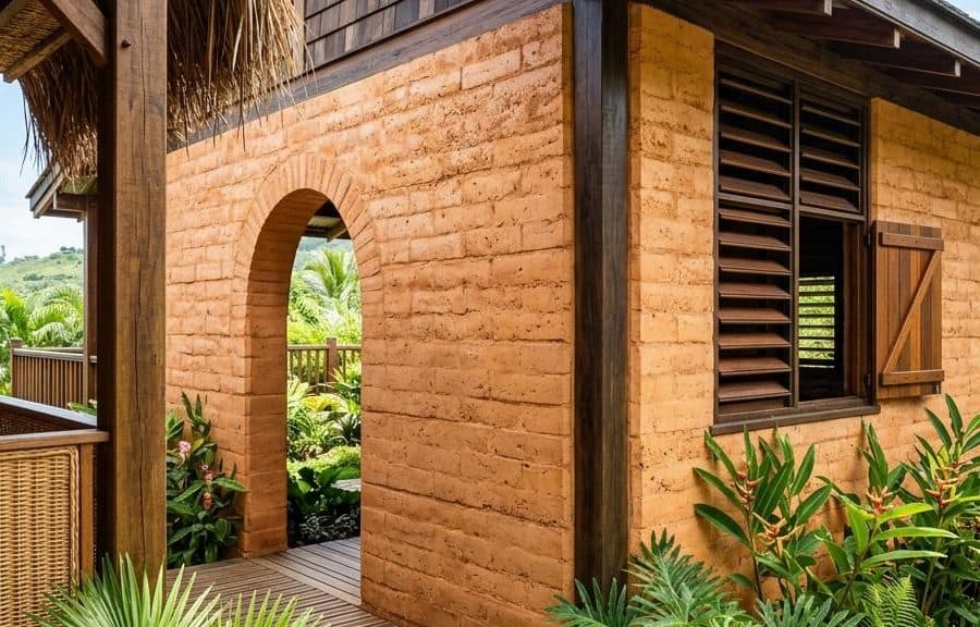 La brique de terre compressée (BTC) dans l&rsquo;architecture locale