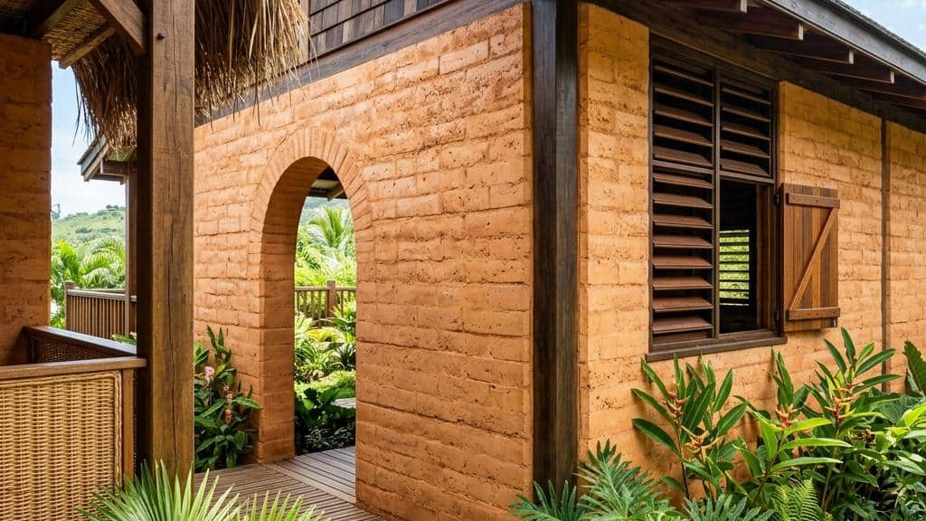 La brique de terre compressée (BTC) dans l&rsquo;architecture locale