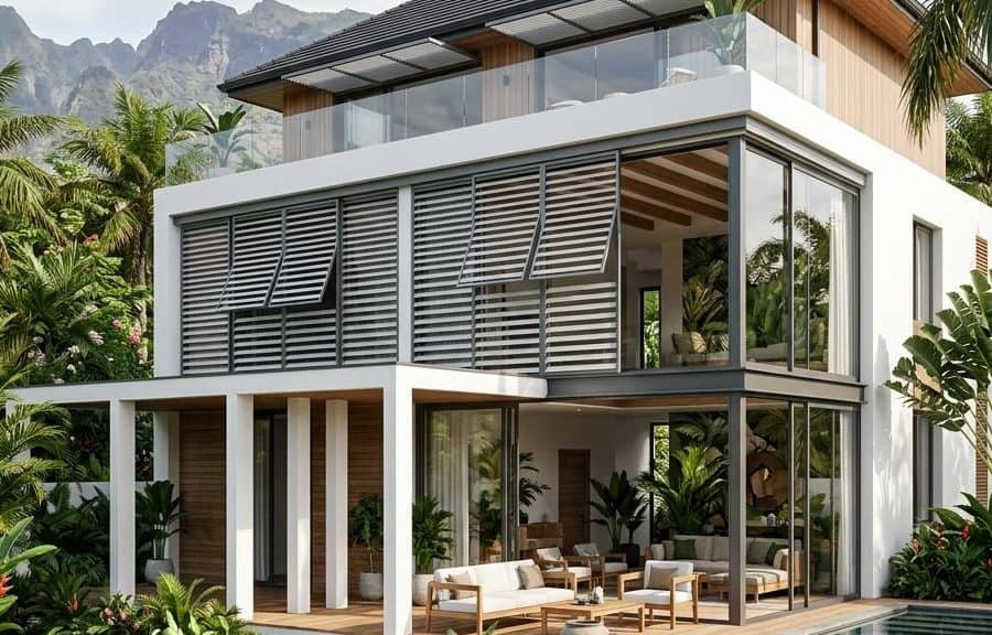 Stores extérieurs et brise-soleil orientables (BSO)