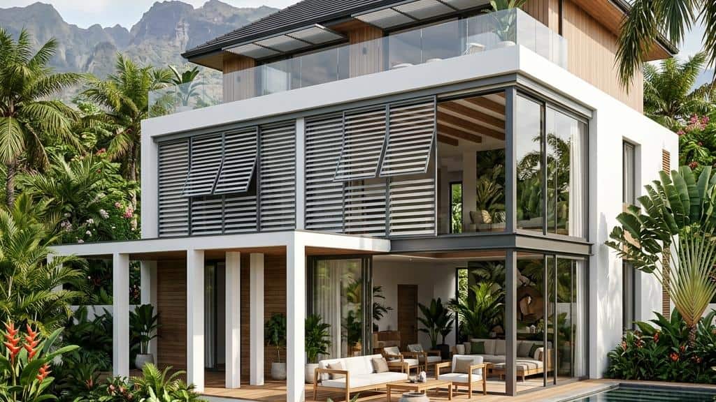 Stores extérieurs et brise-soleil orientables (BSO)
