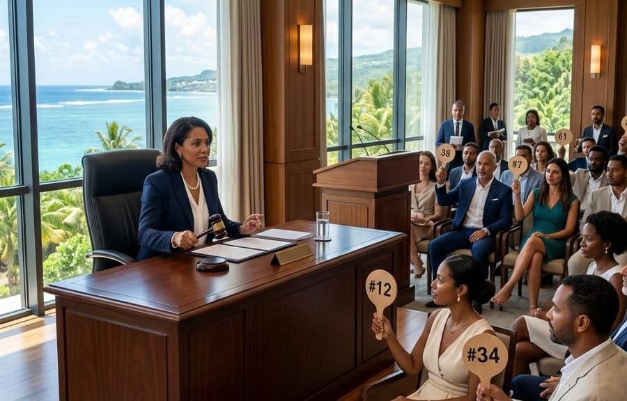 Les enchères notariales : Faire de bonnes affaires sur l&rsquo;île