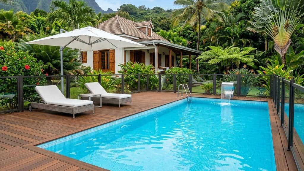 Quel revêtement pour la plage de piscine ? (Bois, composite)