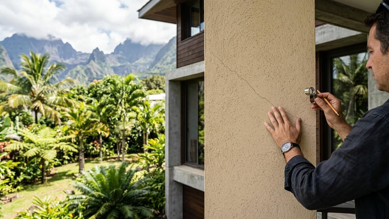 Réparer une fissure sur mur crépi extérieur : diagnostic et rebouchage